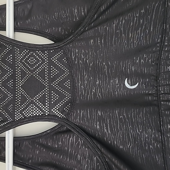 ZYIA active black heathered bomber bra XXL plus size - Picture 4 of 5